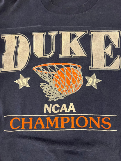 1991 Duke Basketball Champions Tee (XL)