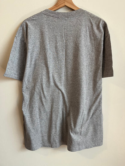 2004 Carolina Panthers vs New England Patriots Super Bowl Grey Tee