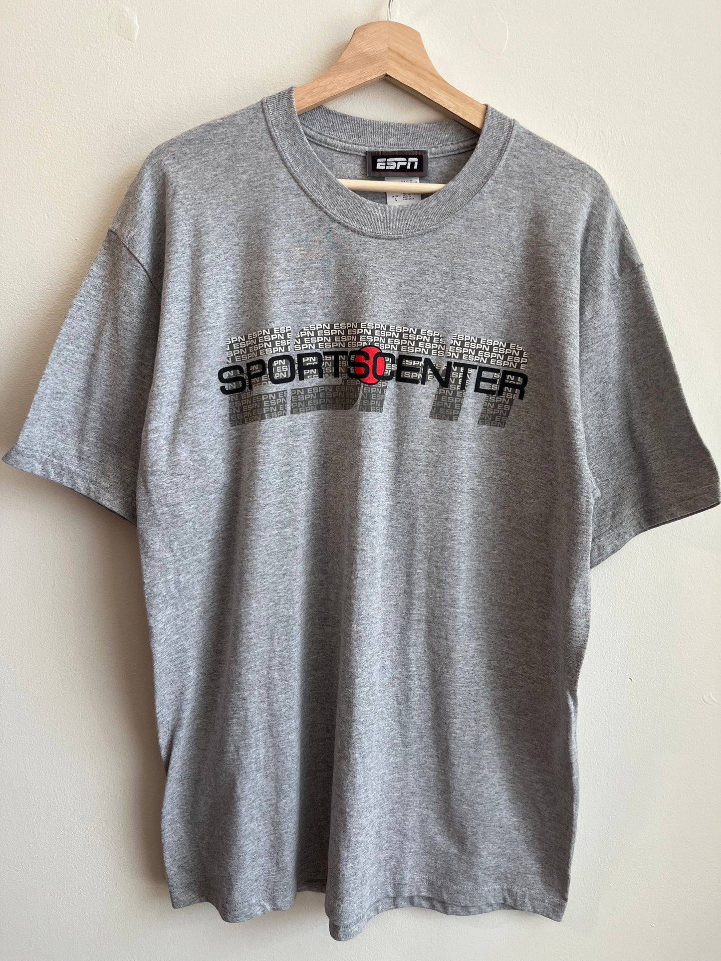 00s Sports Center ESPN Spell Out Tee (L)