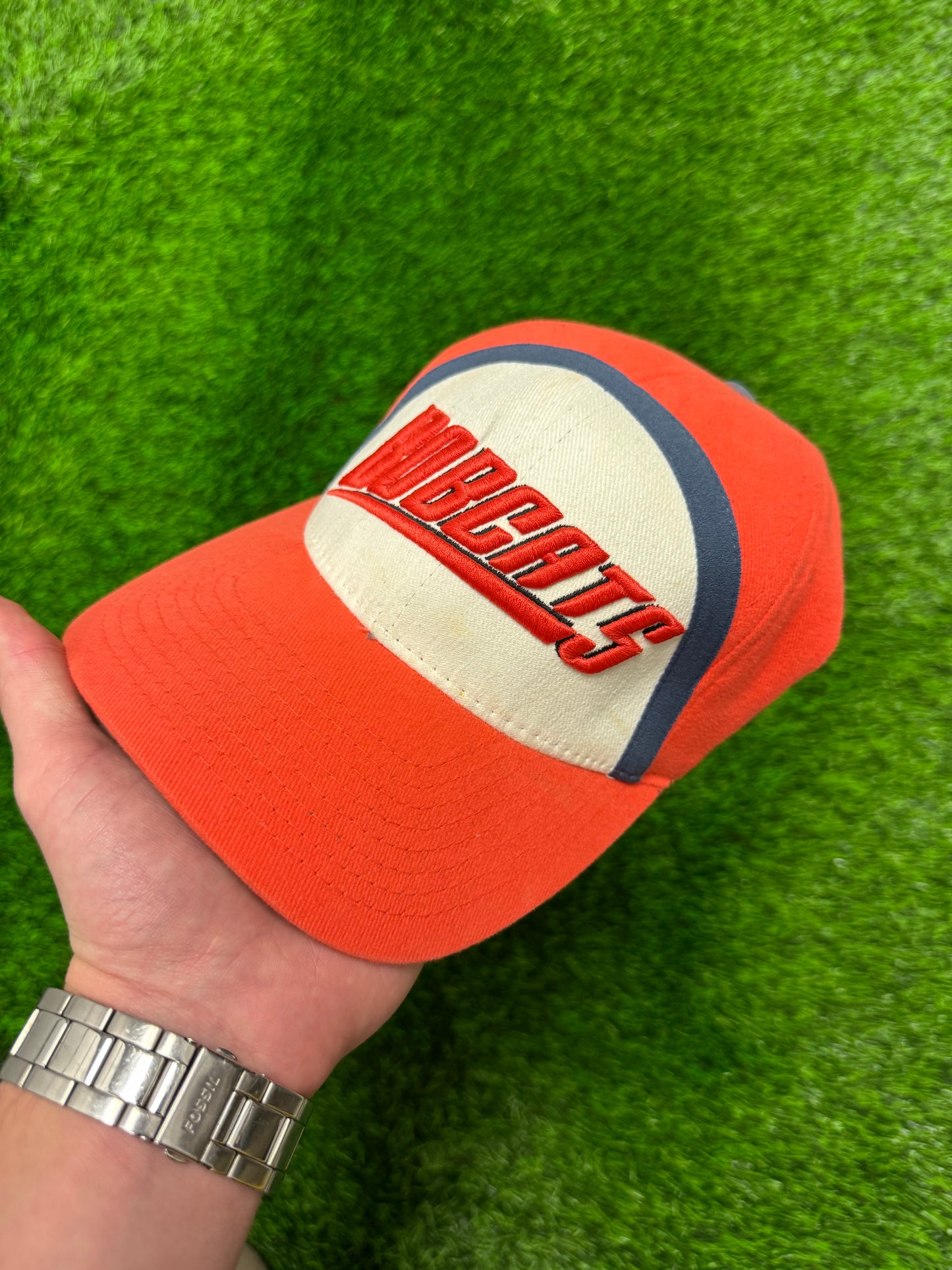00s Charlotte Bobcats Vintage Flex Fit Fitted Hat (OS)