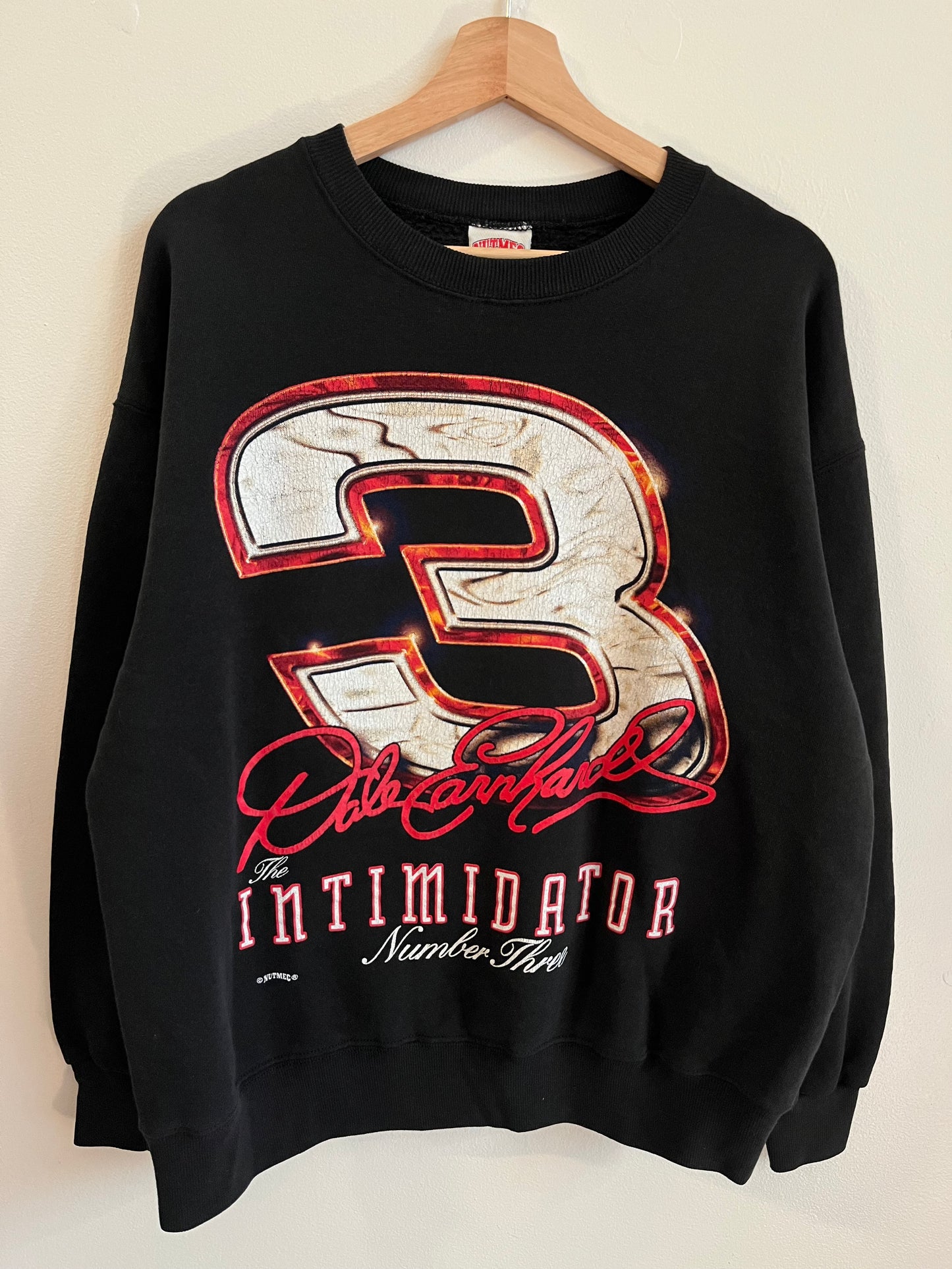 90s Dale Earnhardt #3 Intimidator Nascar Crewneck (L)