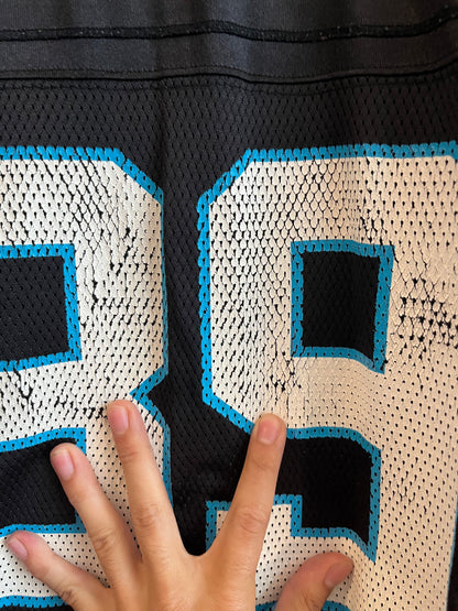 00s Carolina Panthers Steve Smith #89 Home Reebok Jersey (L)