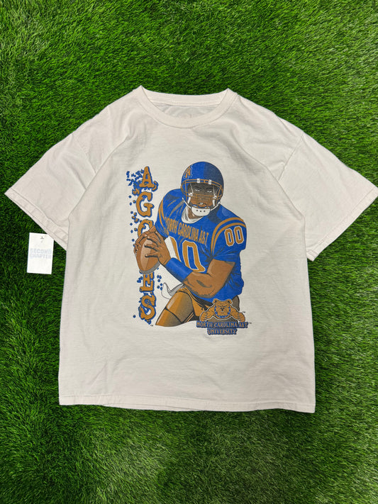 00s University of North Carolina A&T Aggies HBCU Tee (XL)