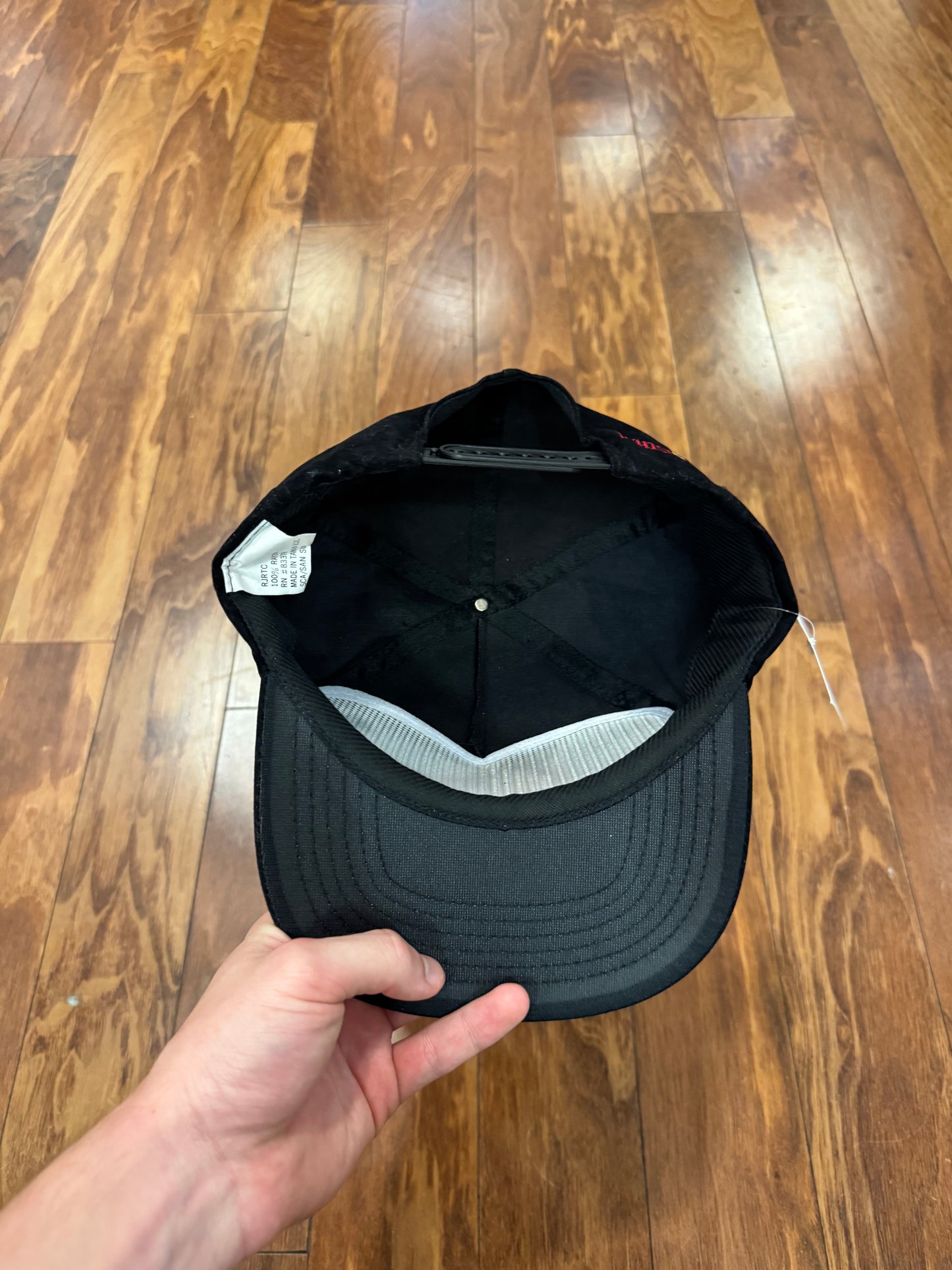 80s Winston Racing Team Black Hat (OS)
