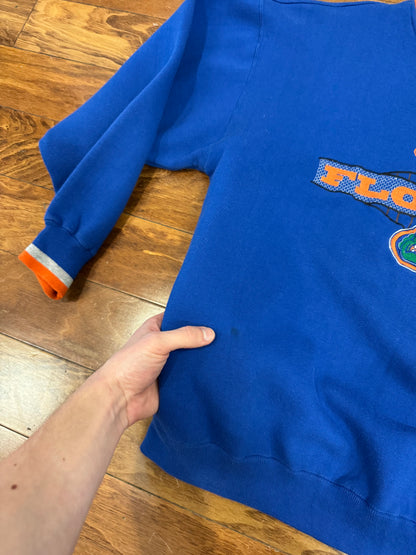 90s Florida Gators Starter Embroidered Crewneck (L)
