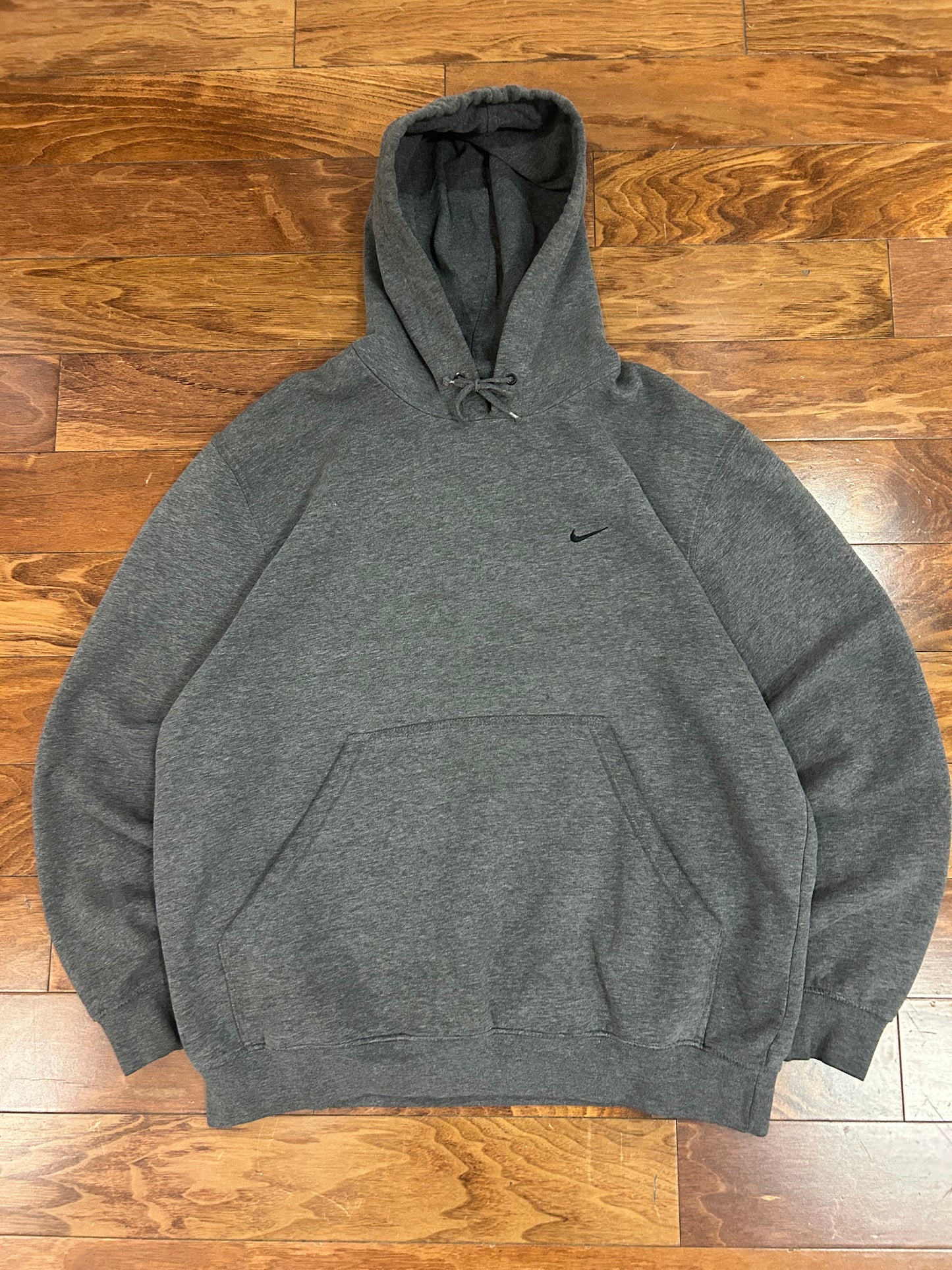 00s Nike Dark Gray Vintage Hoodie (L)