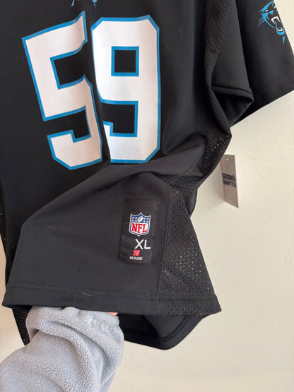2010s Carolina Panthers Luke Kuechly Team Apparel Jersey (Youth XL)