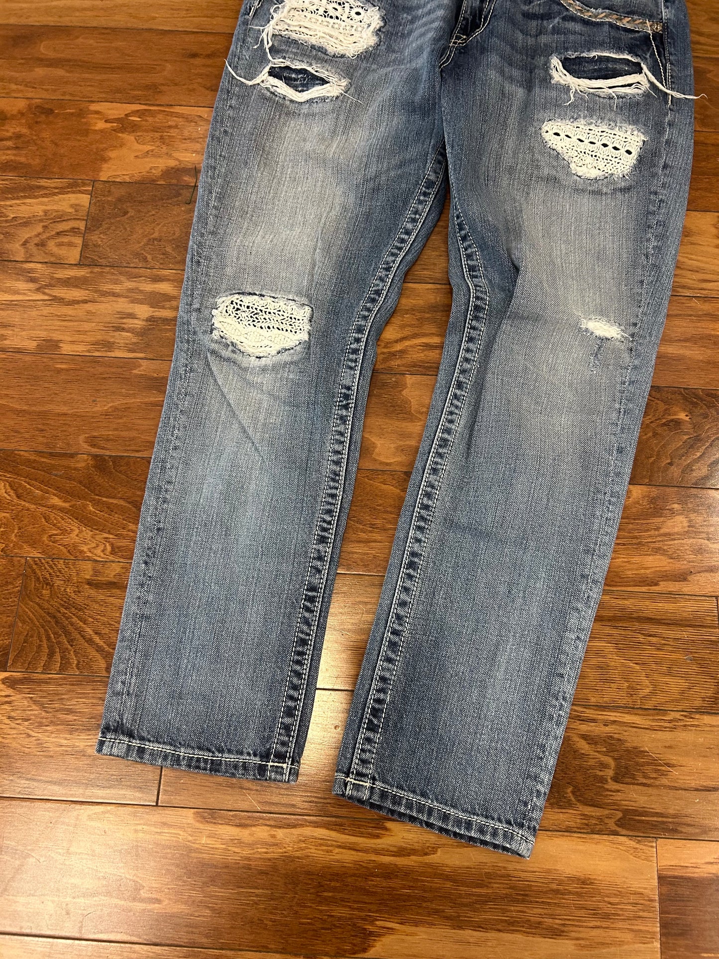 00s Miss Me Boyfriend Distressed Women's Jeans (29)
