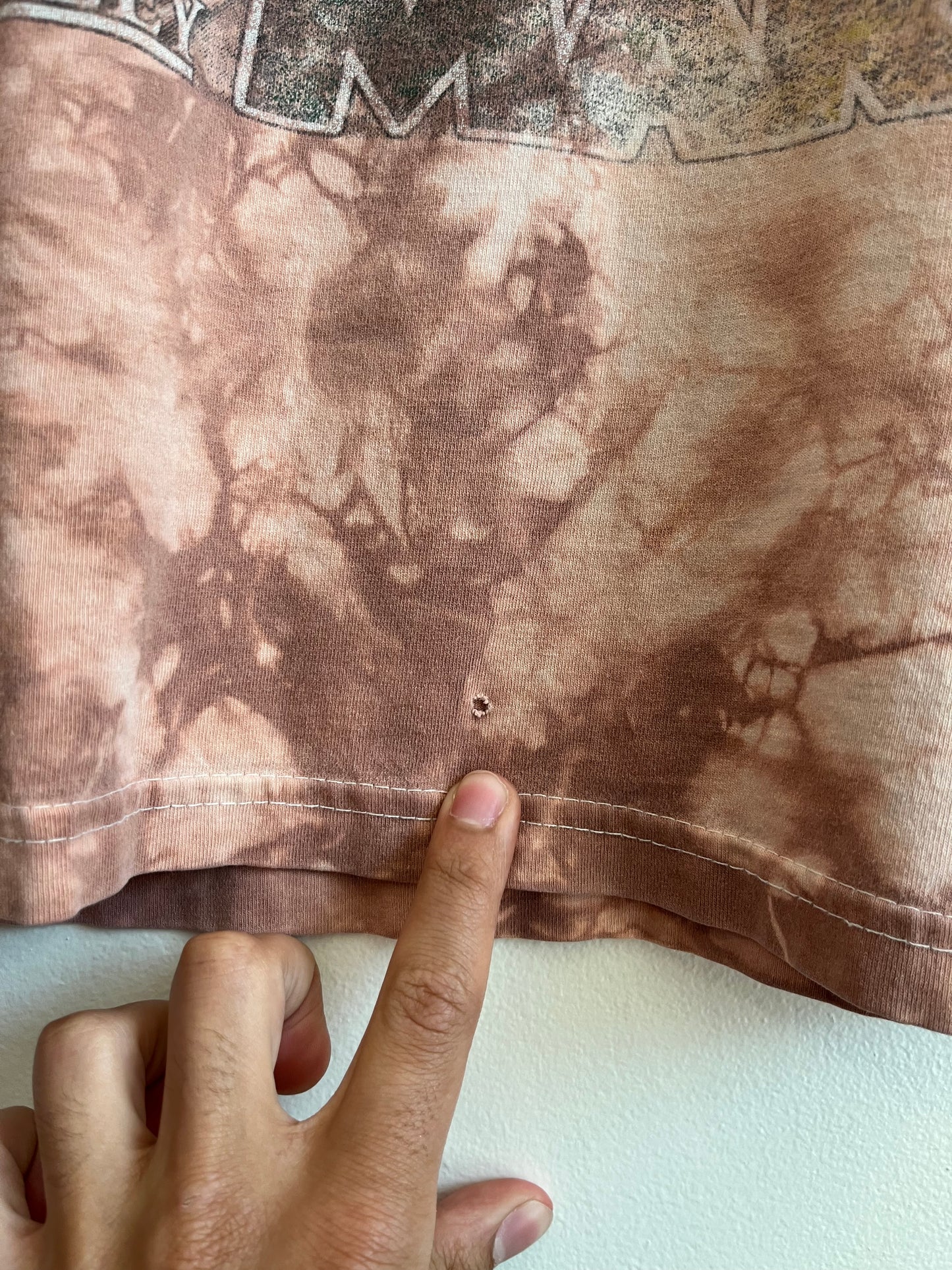 00s Bob Marley Tie Dye Rap Tee (XL)