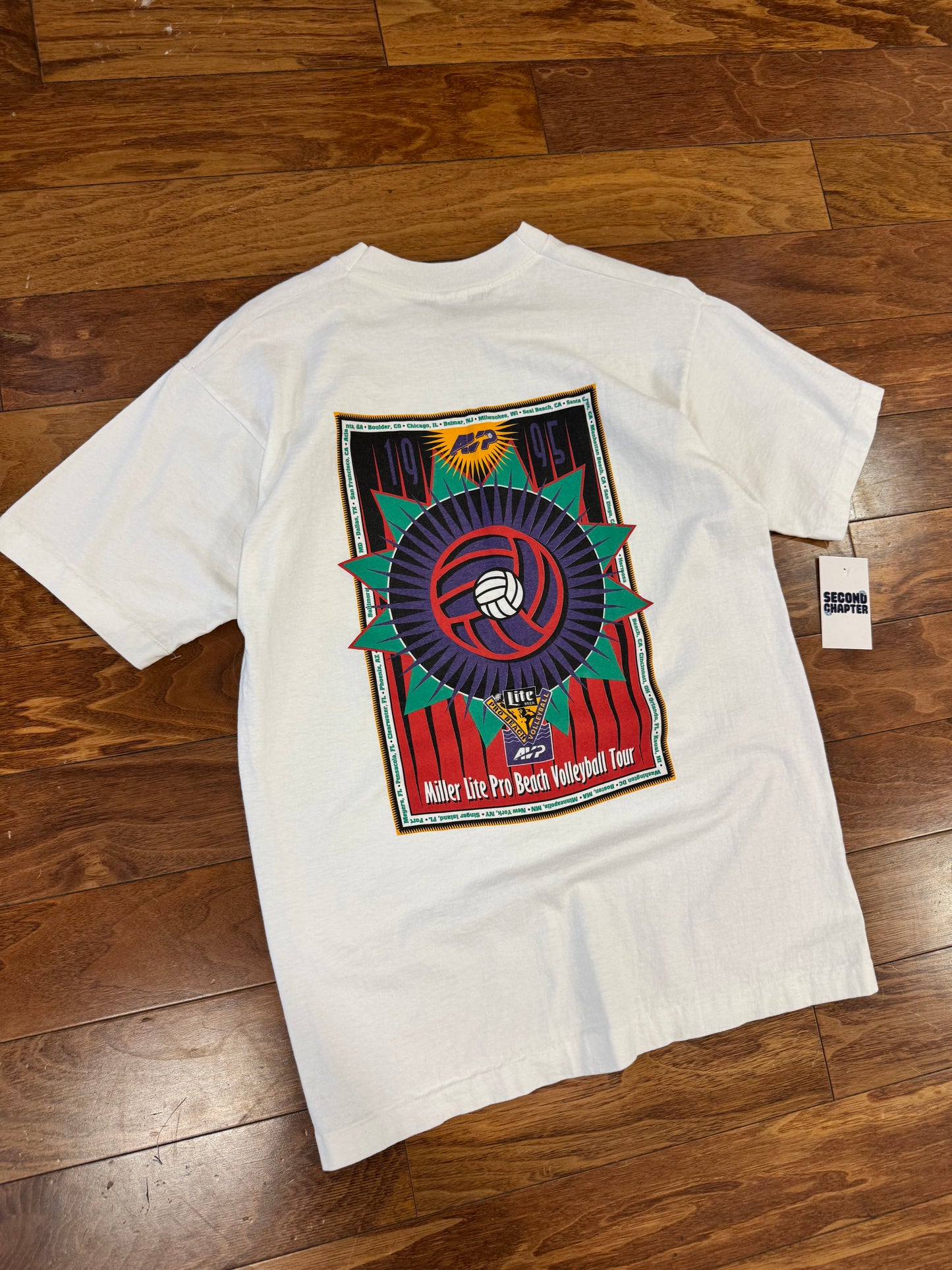 1995 Pro Beach Volleyball Graphic Tee (XL)