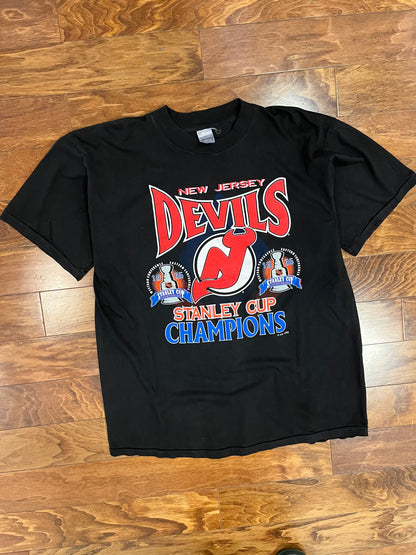 1995 New Jersey Devils NHL Tee (XL)