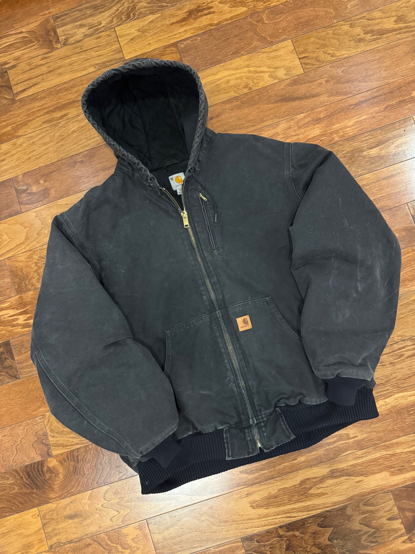 2014 Carhartt Faded Black Jacket (XXL)