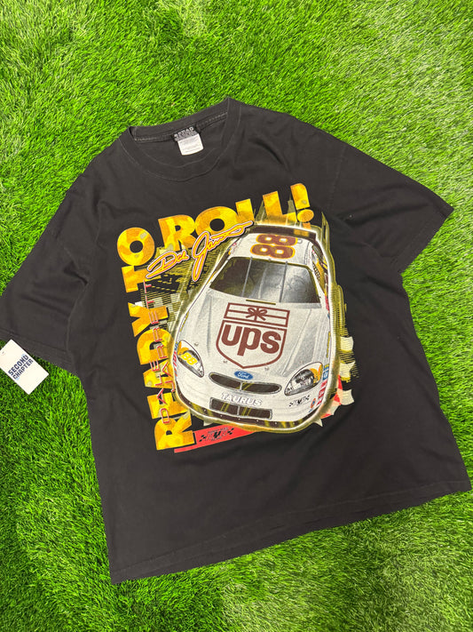 00s Nascar Dale Jarrett UPS Double Sided Tee (XL)
