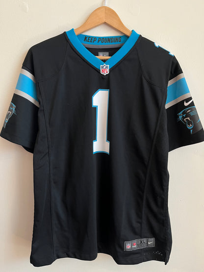2016 Carolina Panthers Cam Newton Home Jersey (Youth XL)