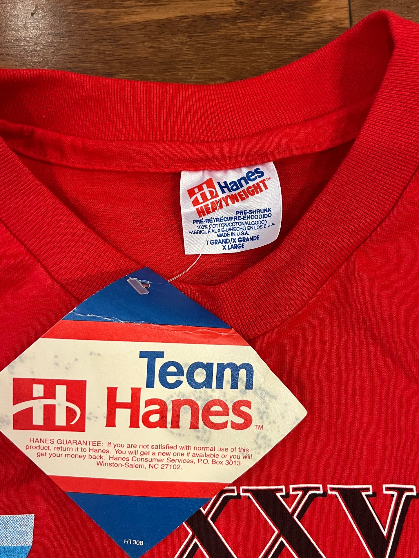 1996 Atlanta Olympics Deadstock Red Tee (XL)