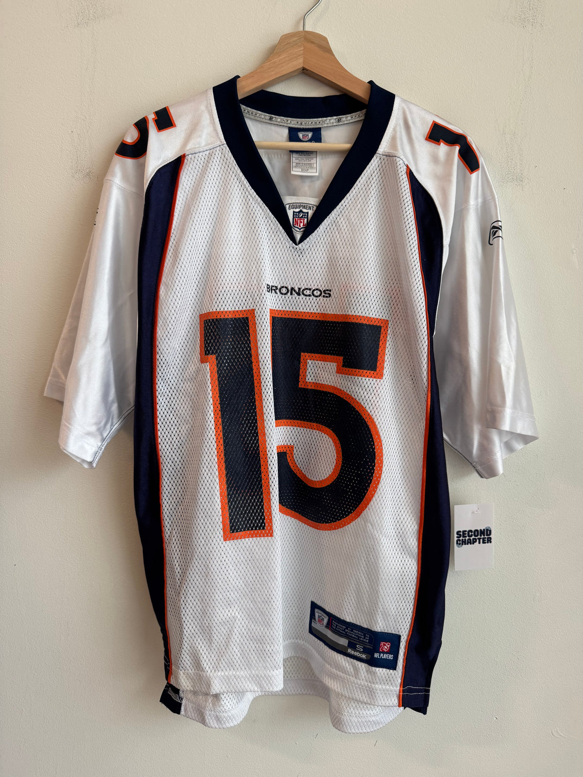 00s Denver Broncos Tim Tebow Reebok Away Jersey (S)