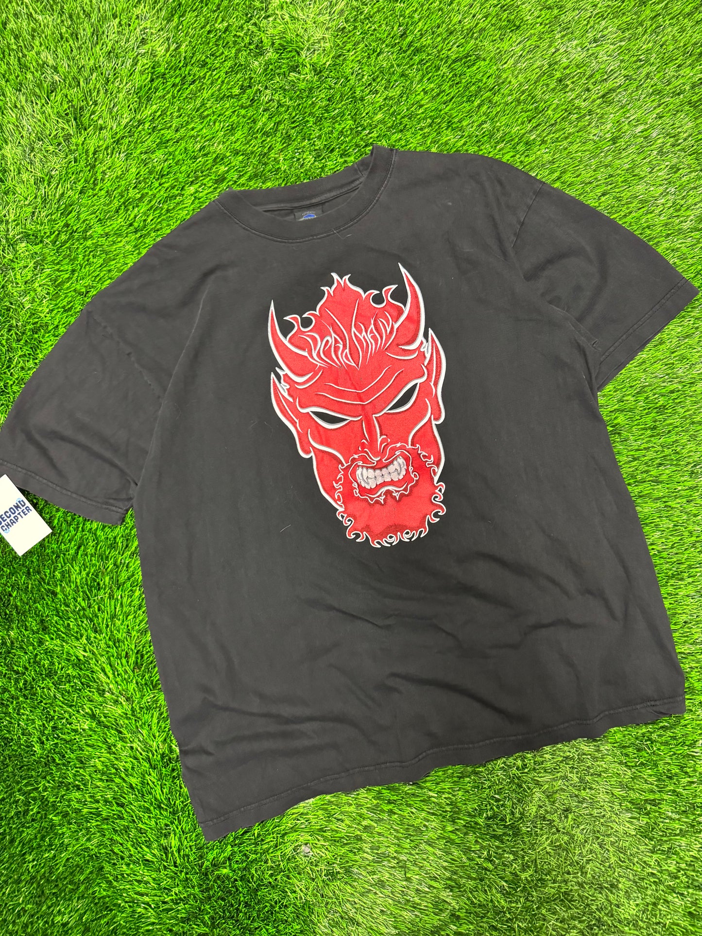 2002 The Undertaker "Red Big Evil" Vintage Wrestling WWE Tee (XL)