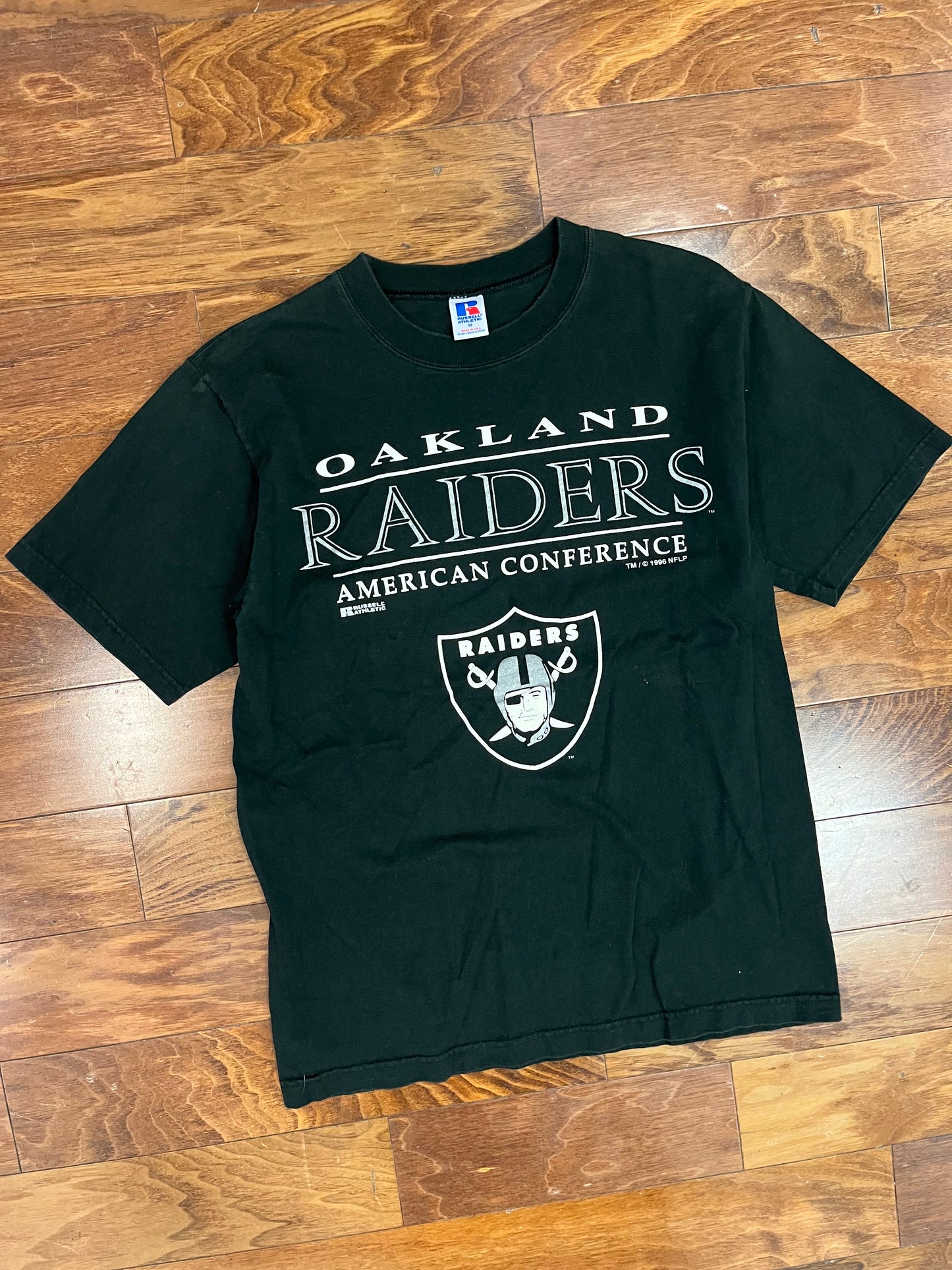 1996 Oakland Raiders Russell Tee (M)
