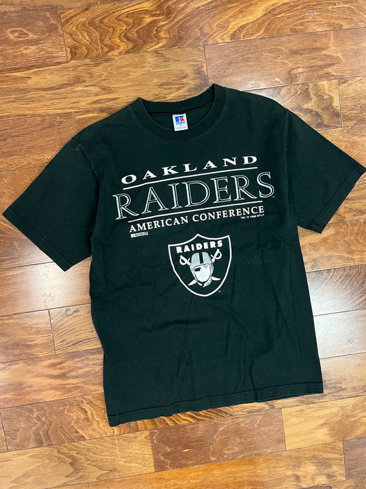 1996 Oakland Raiders Russell Tee (M)