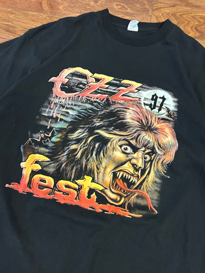 1997 Ozz Fest "Ozzy Osbourne" Music Tour Tee (XL)