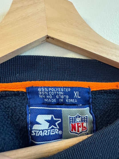 90s Chicago Bears Starter Embroidered Crewneck (XL)