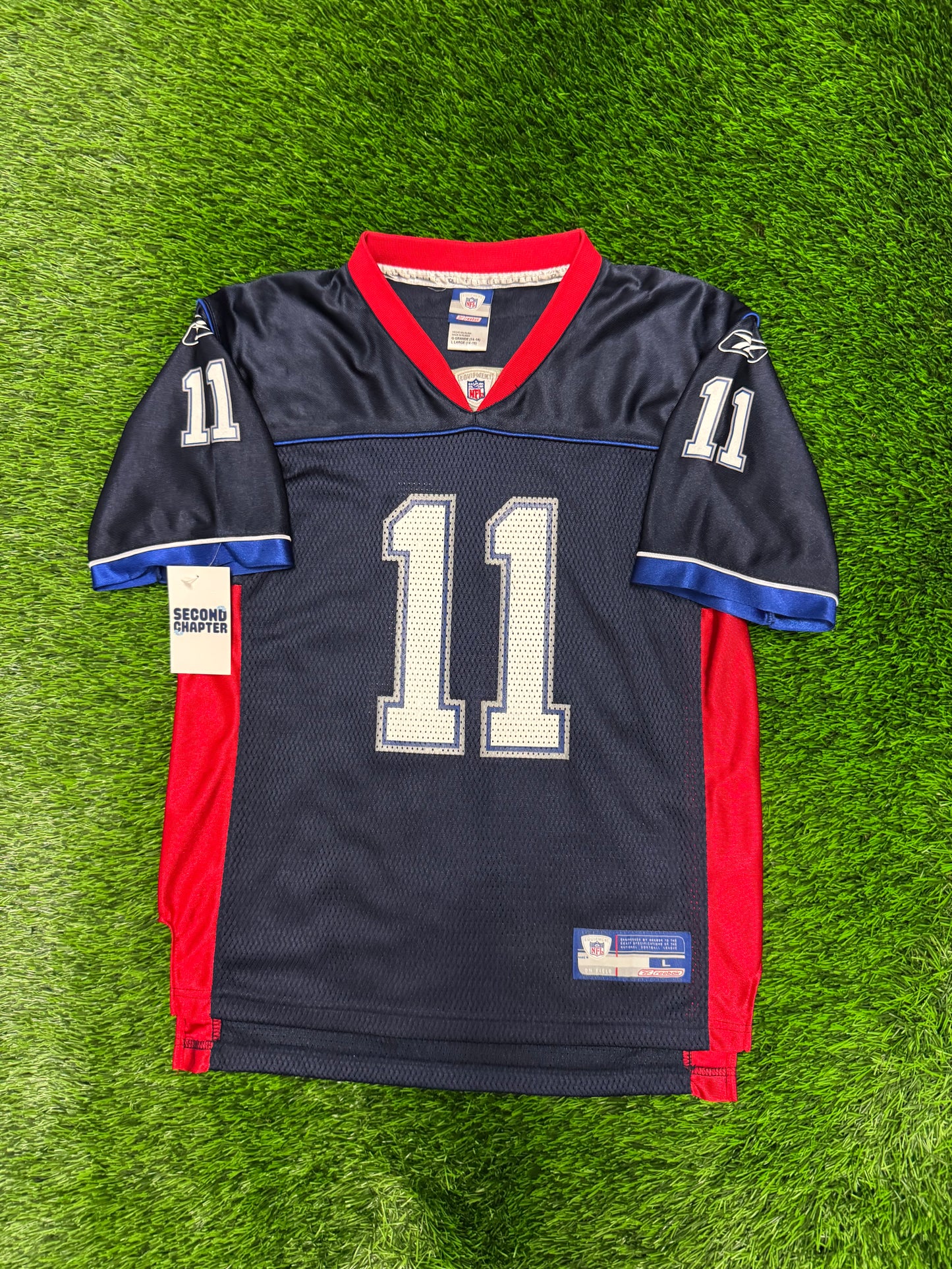 Buffalo Bills Drew Bledsoe #11 Reebok Jersey (Youth L)