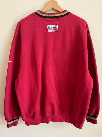90s San Francisco 49ers Reebok Pro Line Crewneck (M)