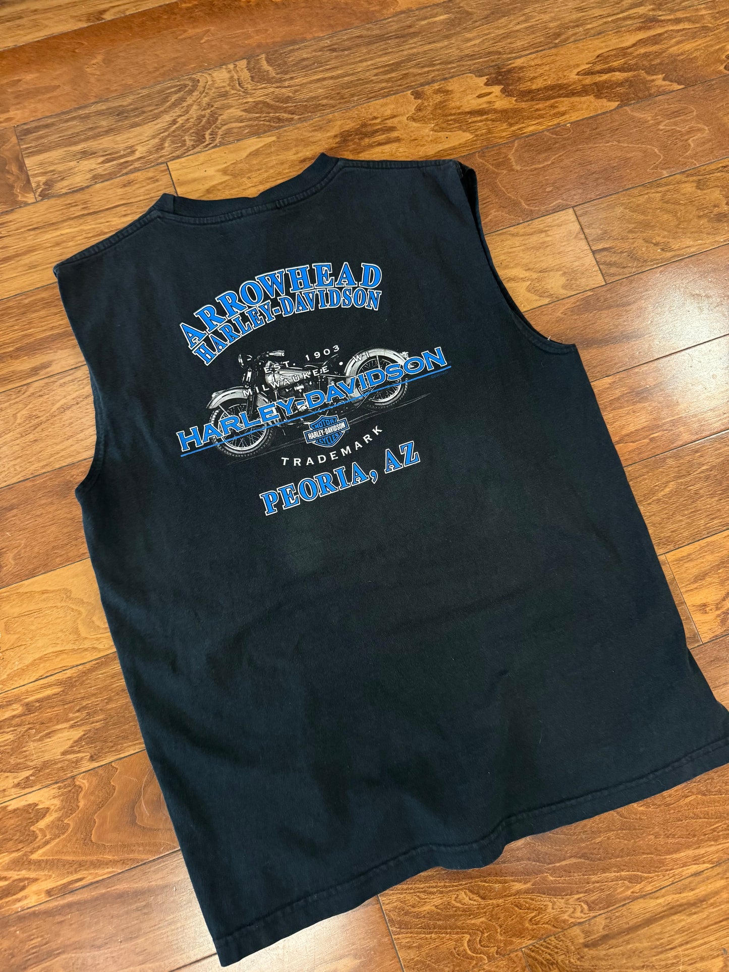 2005 Harley Davidson Peoria, AZ Cut Off Shirt (XL)