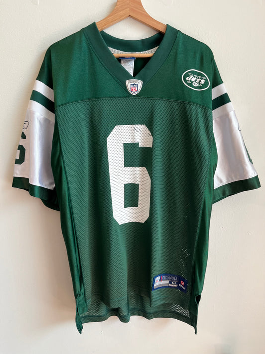 2000s New York Jets Mark Sanchez Reebok Jersey (M)