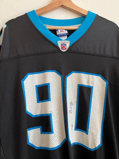 00s Carolina Panthers Julius Peppers Home Jersey (XL)