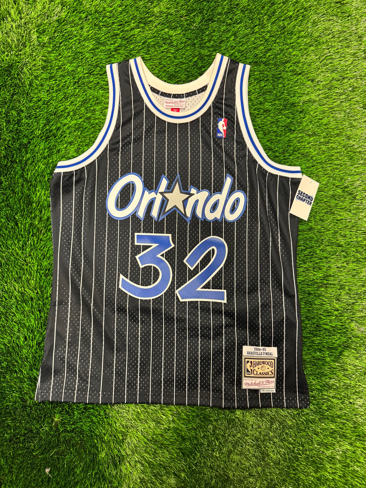 Orlando Magic Shaquille O'Neal Mitchell & Ness NBA Jersey (L)