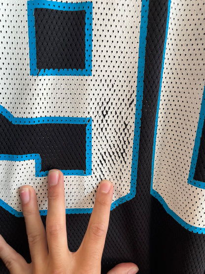 00s Carolina Panthers Julius Peppers Reebok NFL Jersey (XL)