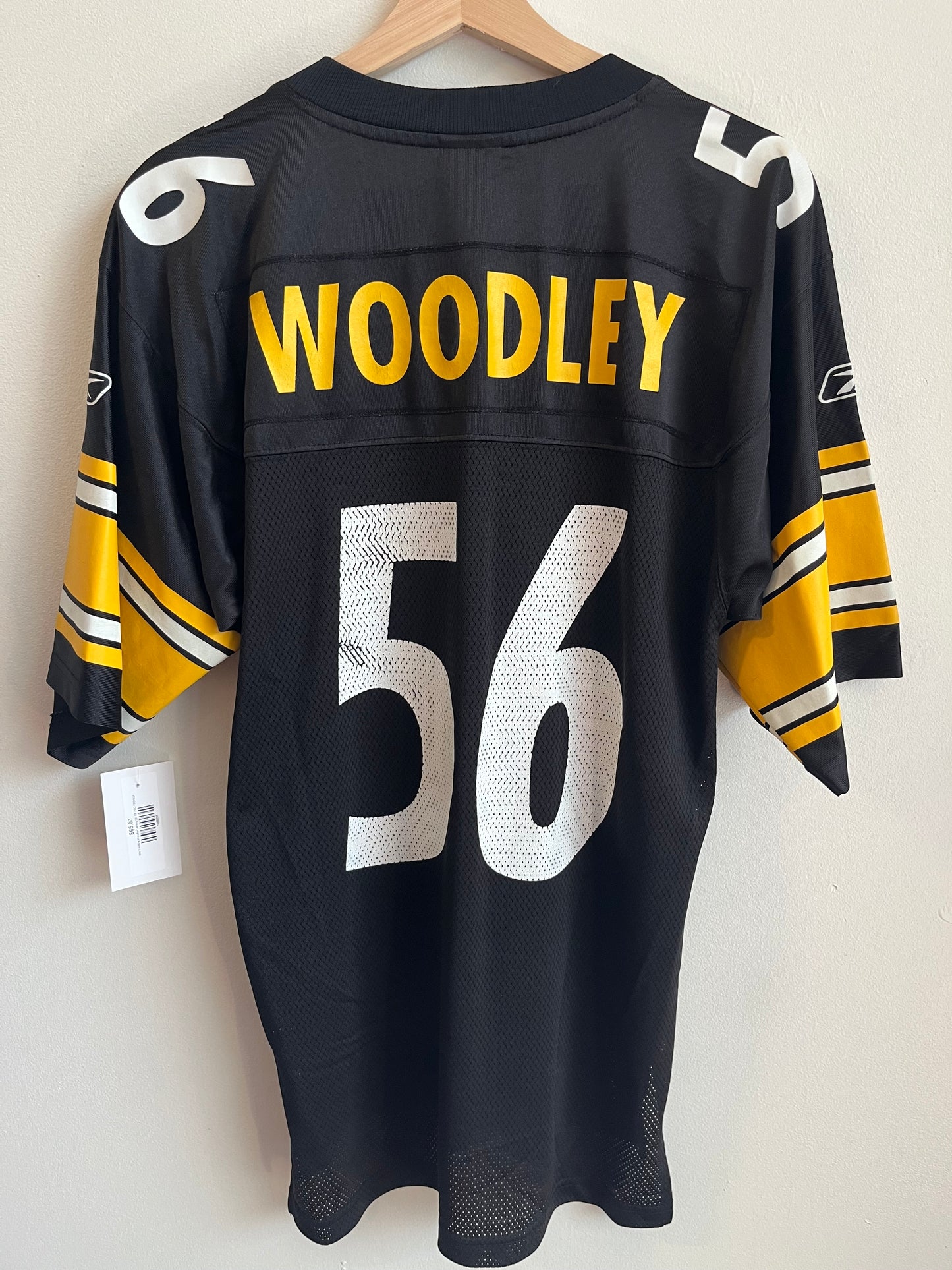 00s Pittsburgh Steelers LaMarr Woodley Jersey (S)