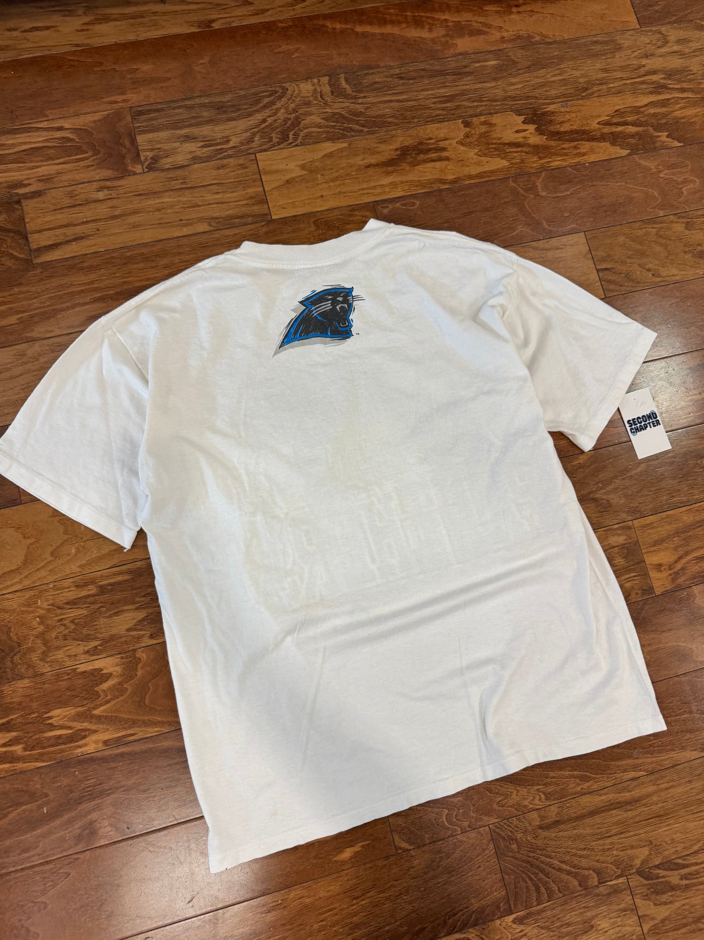 1993 Carolina Panthers Apex White Tee (XL)