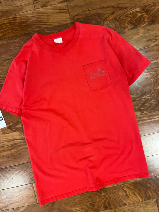 90s Winston Cigarettes Distressed Graphic Vintage Tee (XL)