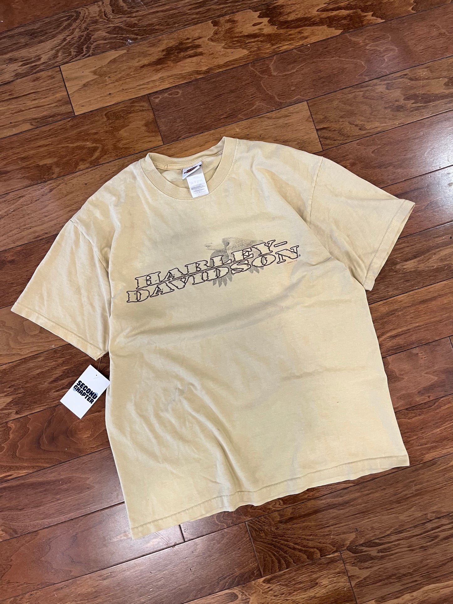 2000 Harley North Shore Yellow Tee (XXL)