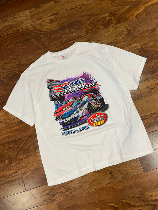 2008 Lowe's "Beast Of The Southeast" Coca Cola 600 Nascar Tee (XXL)