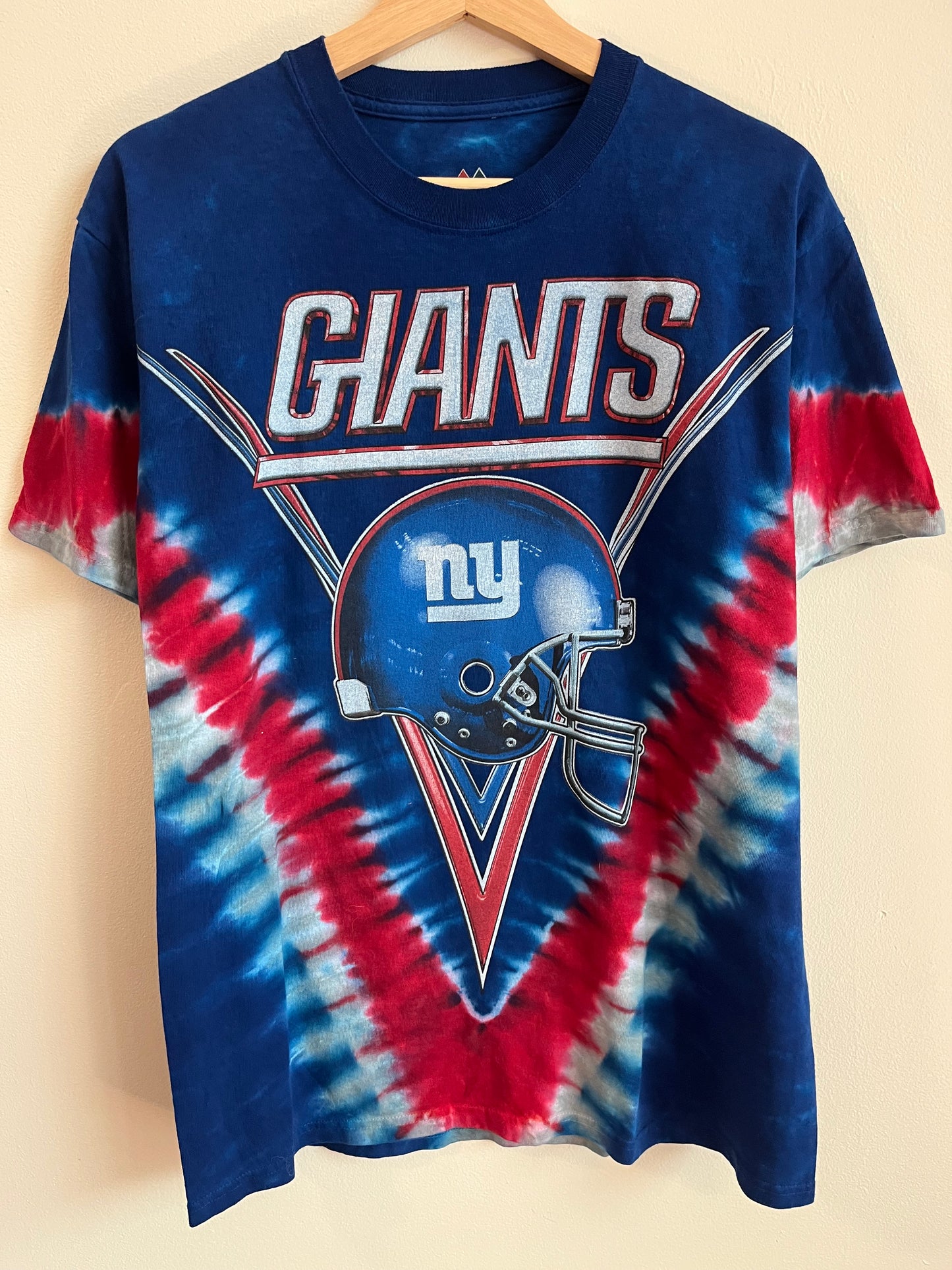 00s New York Giants Majestic Tie Dye Tee (M)