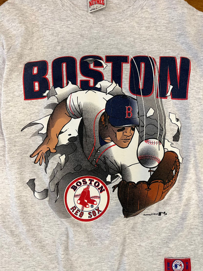 90s Boston Red Sox Nutmeg MLB Breakthrough Tee (L)