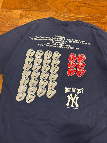 2006 New York Yankees "Got Rings" Tee (L)