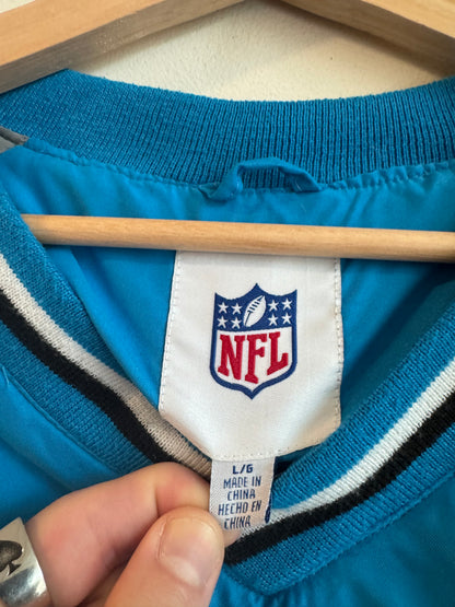 2010s Carolina Panthers Embroidered Blue Windbreaker (L)