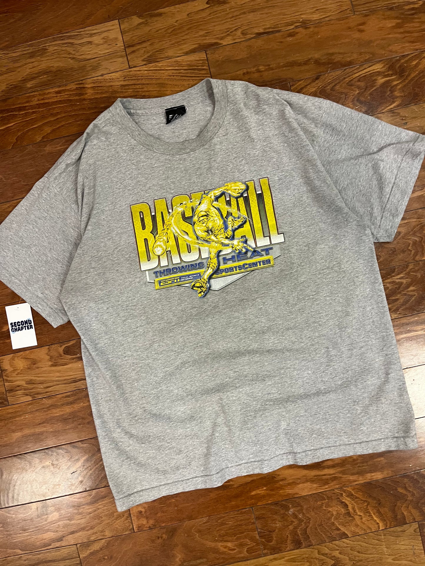00s ESPN Baseball Heat Tee (XXL)