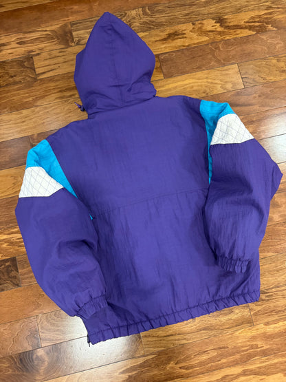 90s Charlotte Hornets Jen-Pro Puffer Jacket (M)