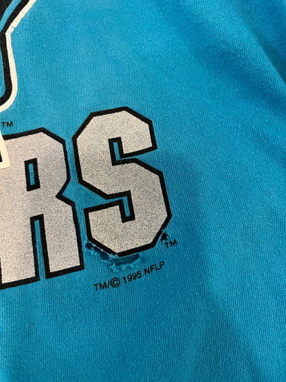 1995 Carolina Panthers Distressed Tee (XL)