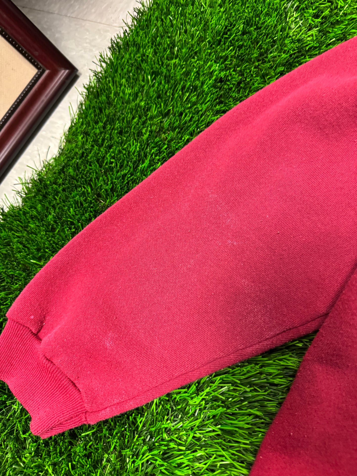 90s Disney Goofy Character Bleach Spot Crewneck (XL)