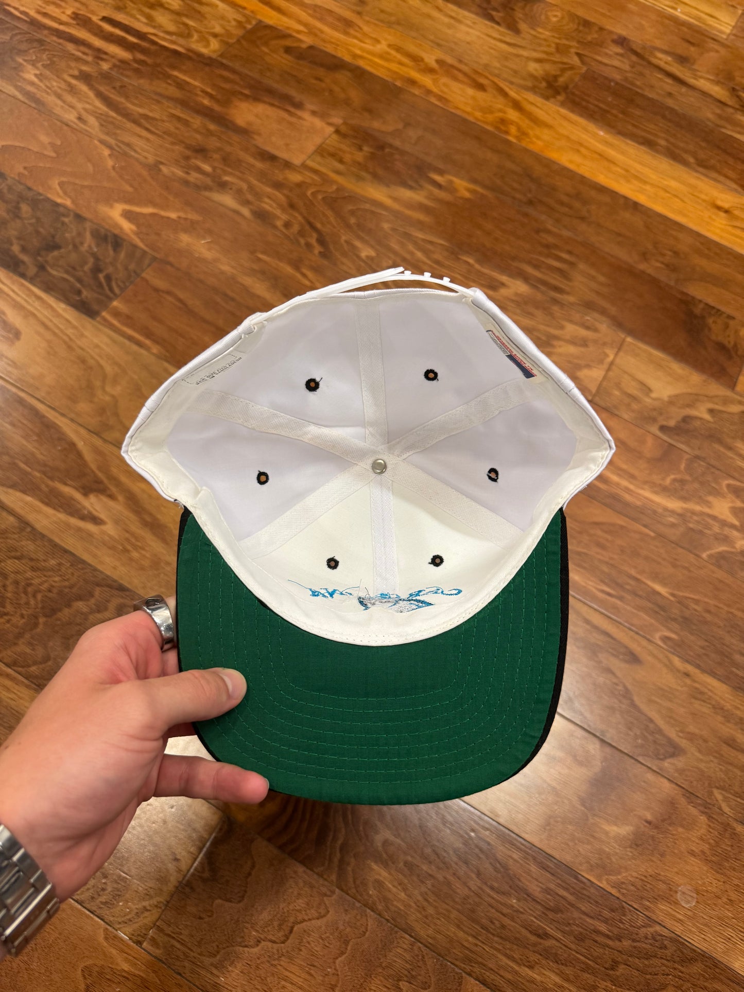 90s Carolina Panthers Embroidered Spell Out Hat (OS)