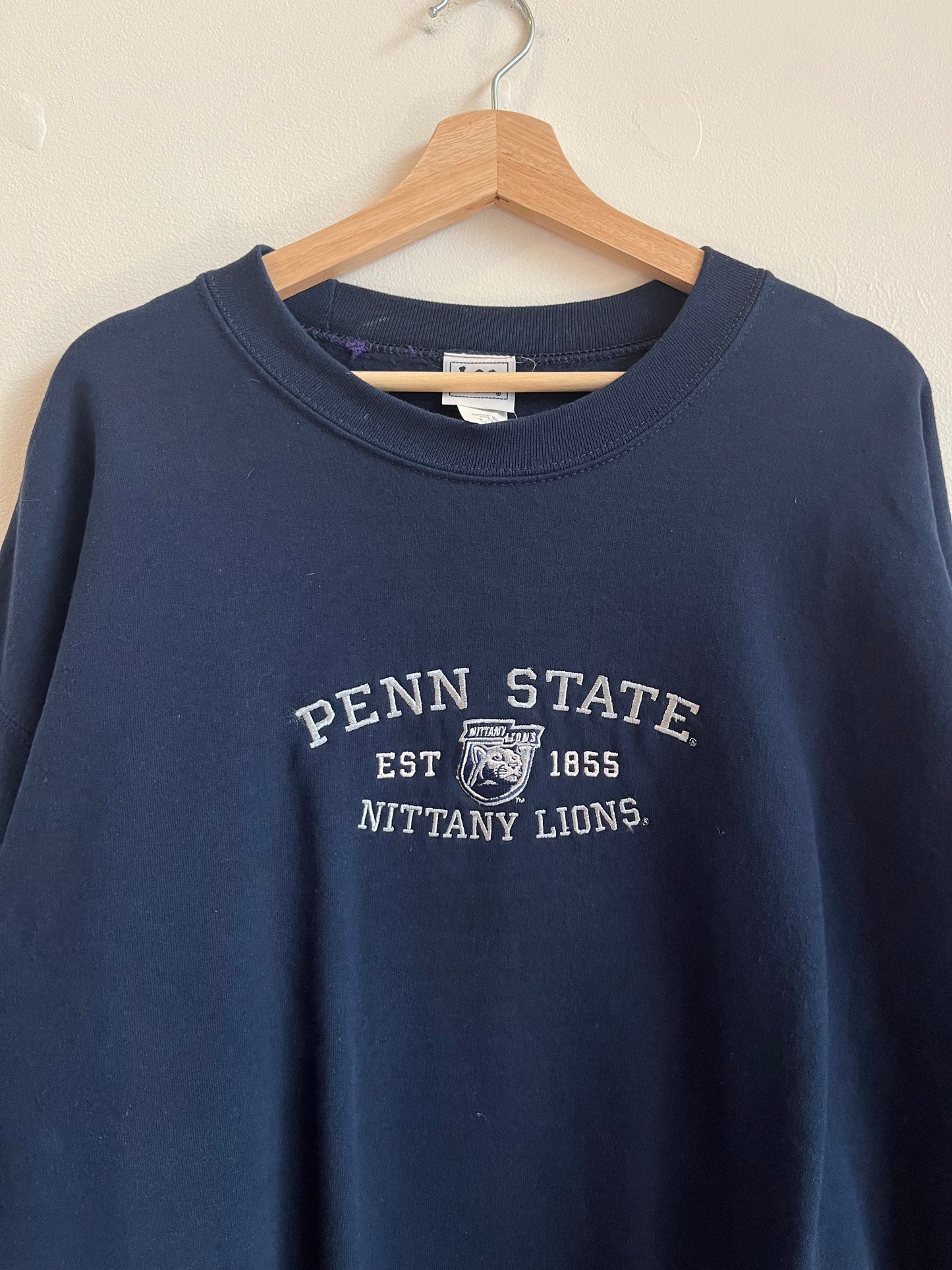 90s Penn State Embroidered Lee Crewneck (XL)