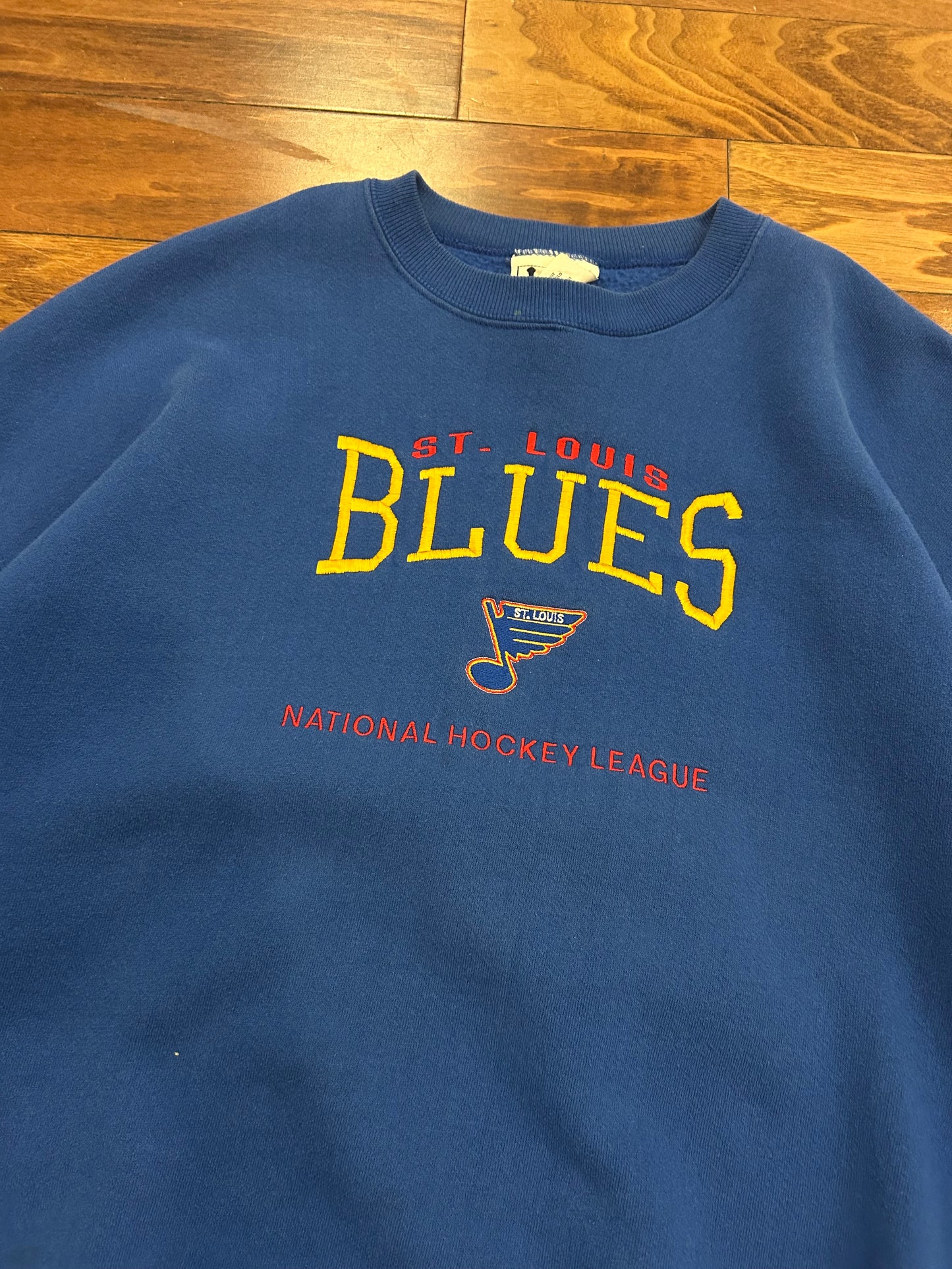 90s St. Louis Blues Vintage NHL Lee Crewneck (XXL)