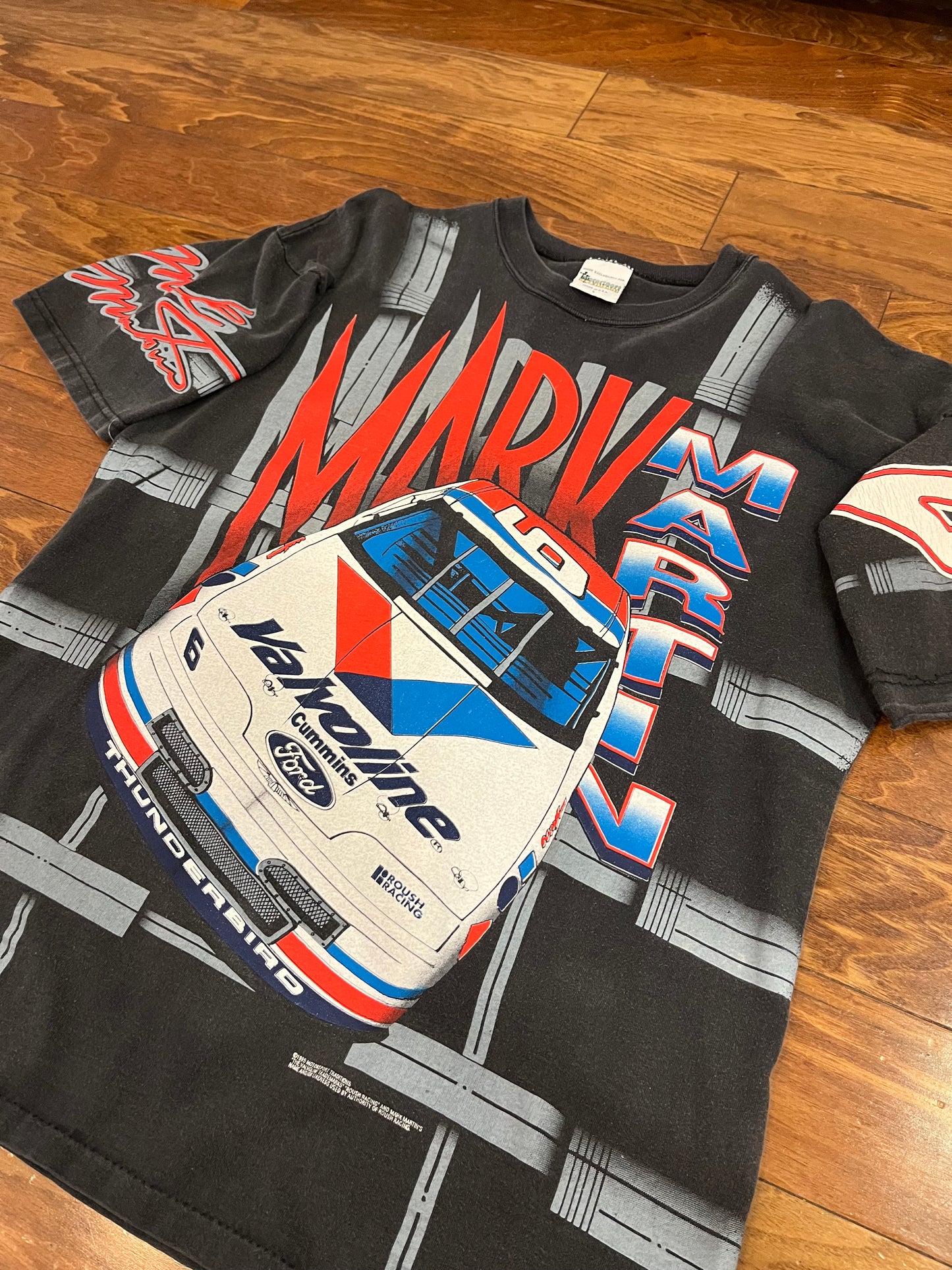 90s Mark Martin Valvoline AOP Nascar Tee (L)