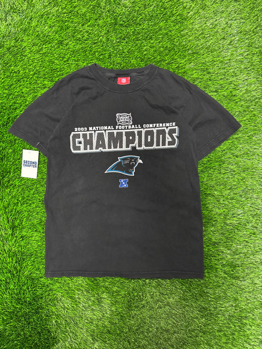 2003 Carolina Panthers NFC Champs Vintage Tee (M)